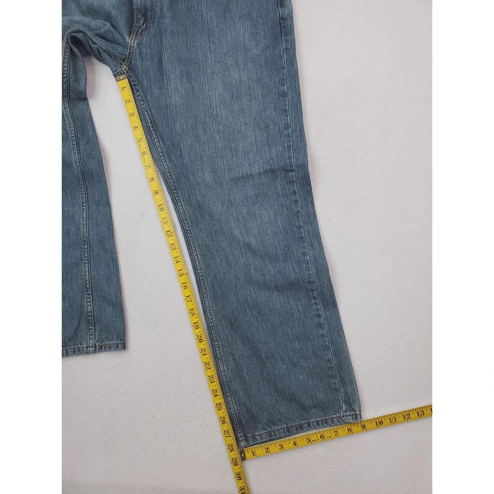 Levis 559 Jeans Mens 38x28 Blue Straight Leg Relaxed Fit Denim Medium Wash Pants